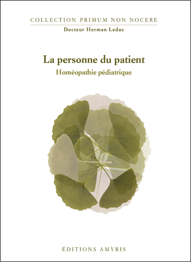 [9782930353470] La personne du patient - Leduc Herman